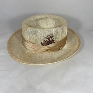 Stacy Adams Diamond Crown Fedora Hat NWT